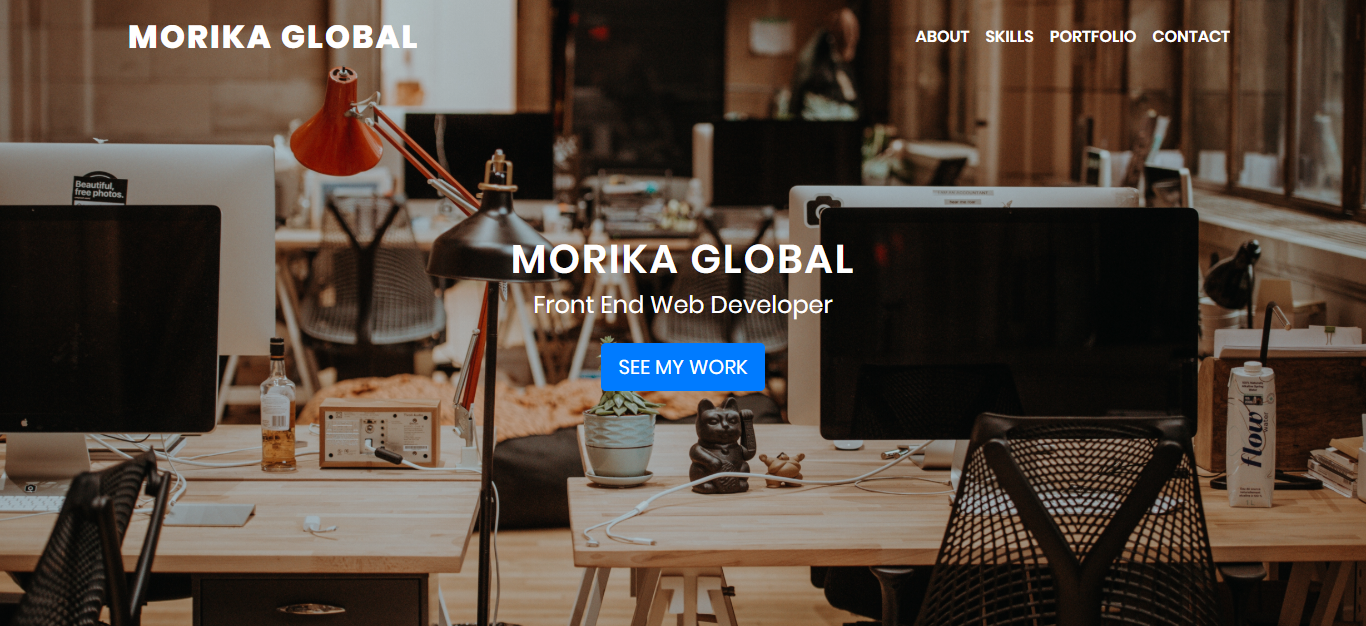 MORIKA GLOBAL Portfolio Site